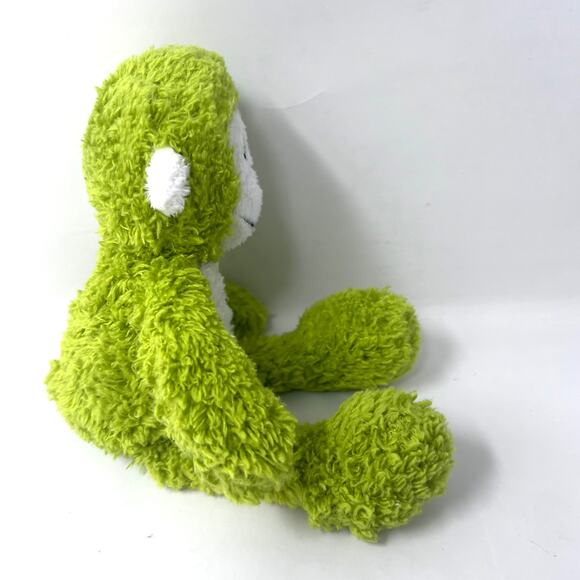Pier 1 Imports 10" Baby Max Green Monkey Ape Gorilla Plush Small Floppy Lovey - Picture 2 of 6
